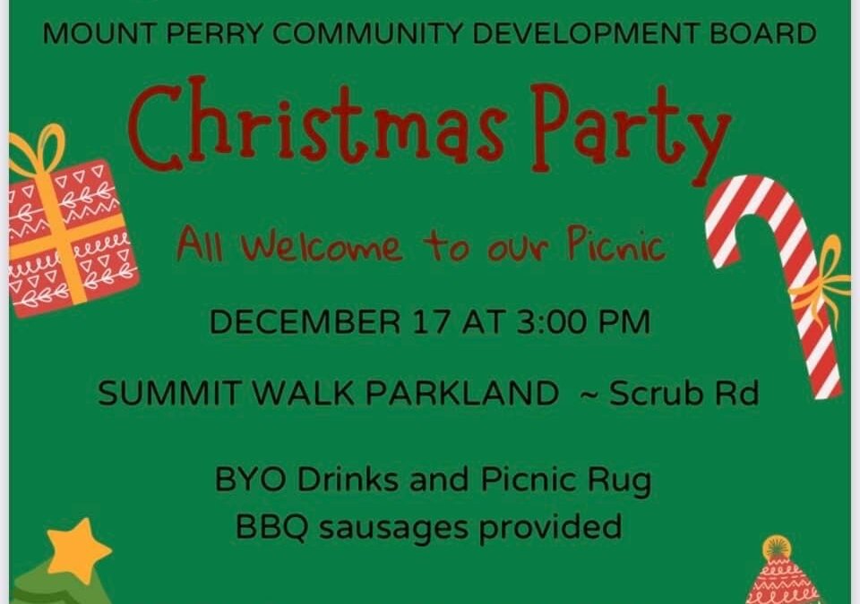 Mount Perry Christmas Party