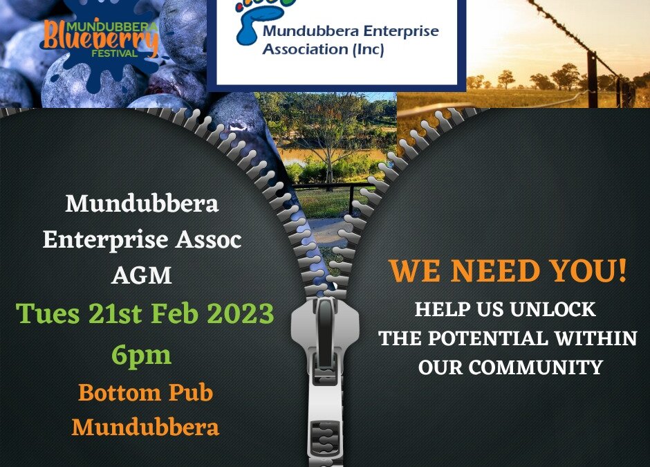 Mundubbera Enterprise Association AGM