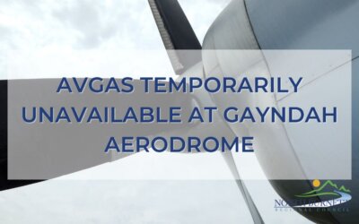 AVGAS Temporarily Unavailable at Gayndah Aerodrome
