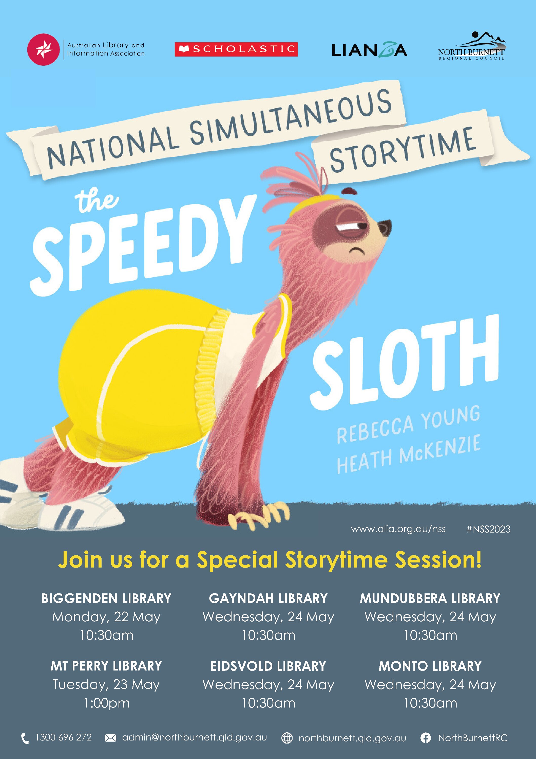 Mt Perry – National Simultaneous Storytime
