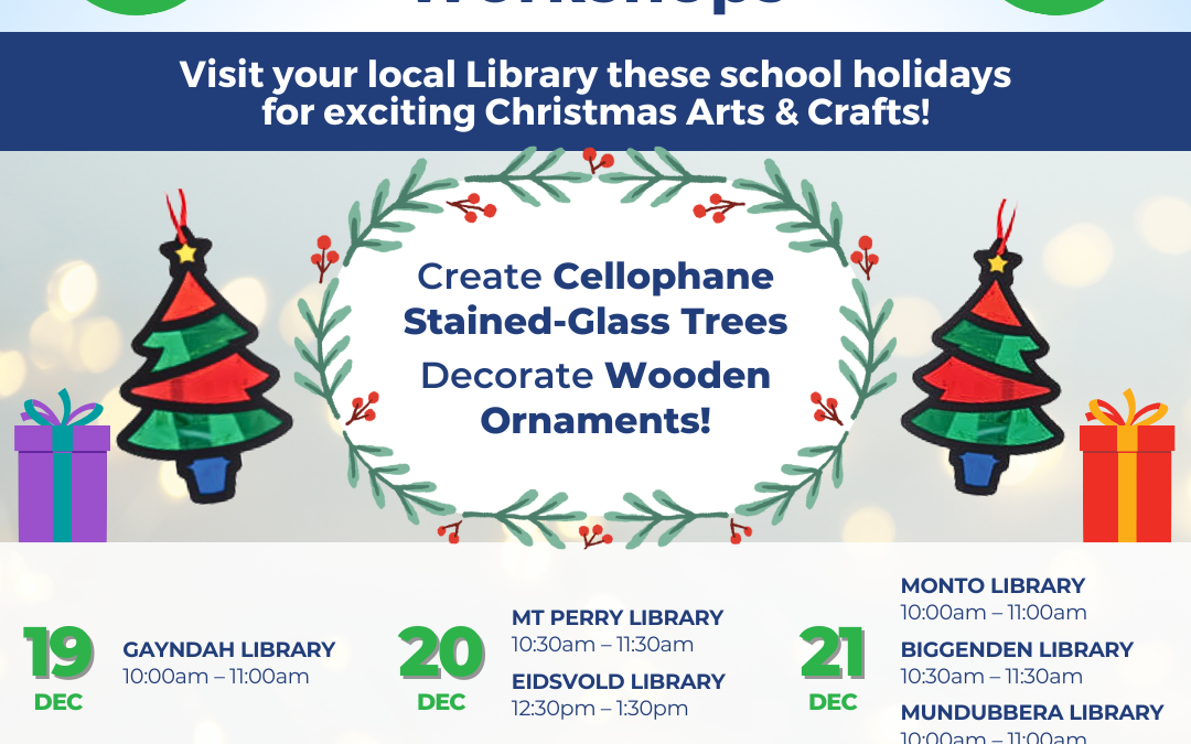 Mt Perry – Christmas Craft Workshop
