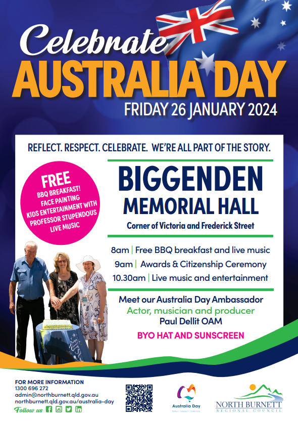 2024 Australia Day Event Poster