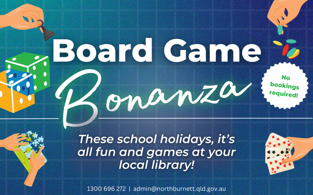 Board Game Bonanza at your local library!