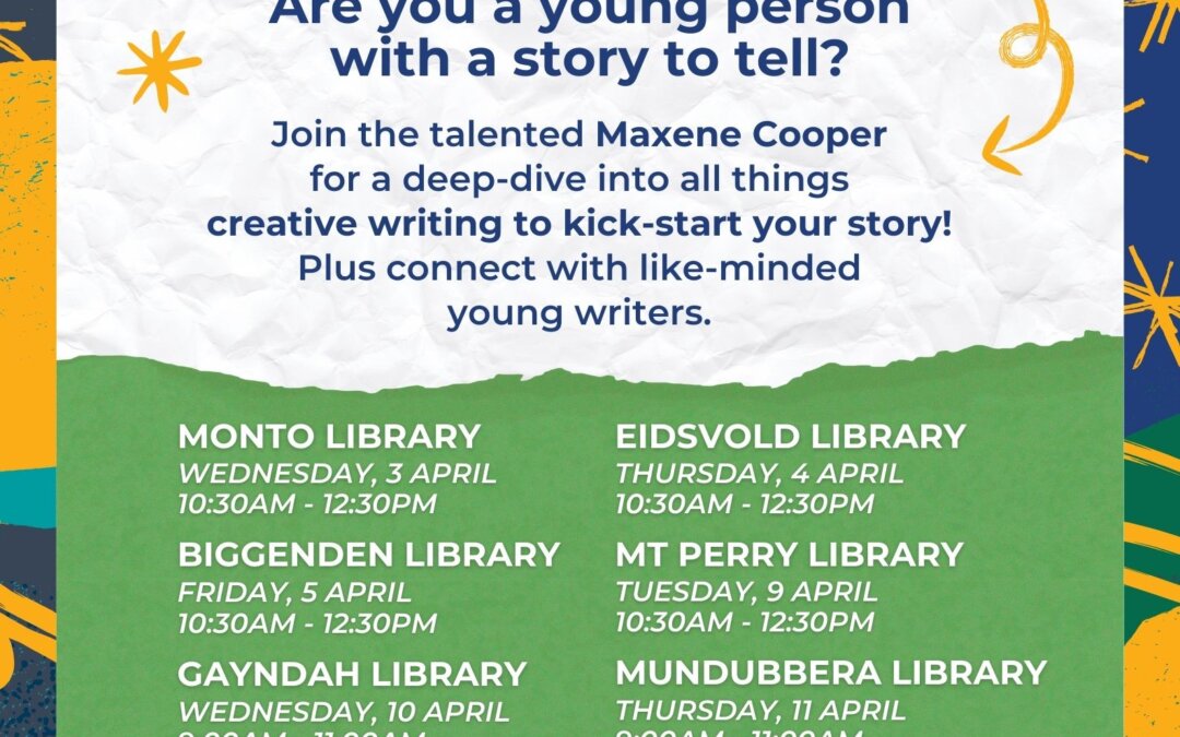 Mt Perry – Creative Writing Workshop with Maxene Cooper