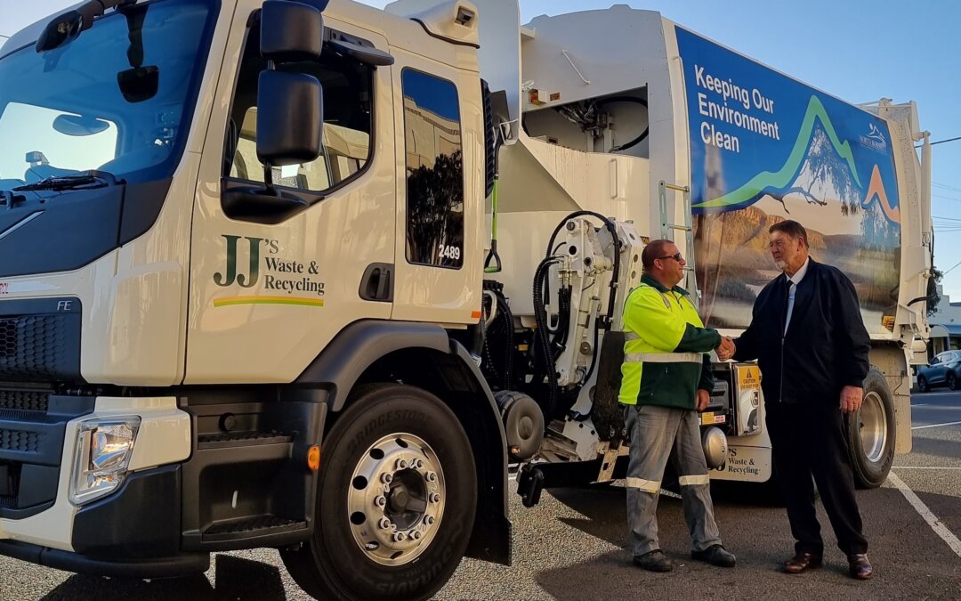 NBRC welcomes new, more efficient kerbside waste collection trucks