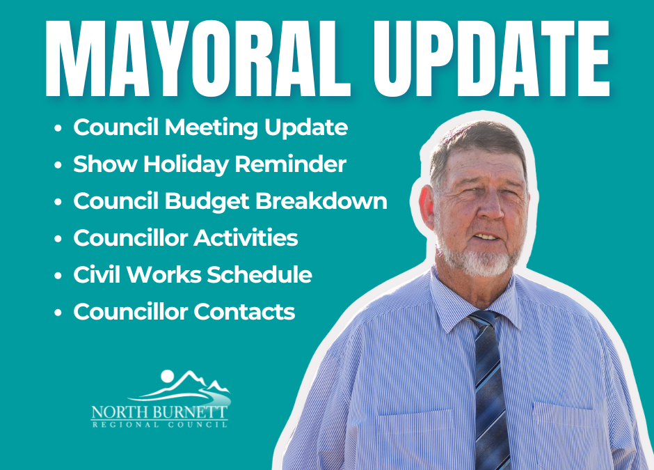 KEEPING LOCAL GOVERNMENT LOCAL – MAYORAL UPDATE 6 AUGUST 2024