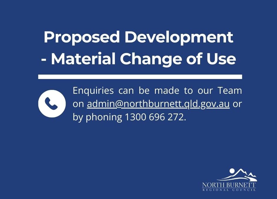 Proposed Development – Material Change of Use – Rooming Accommodation and Short-Term Accommodation