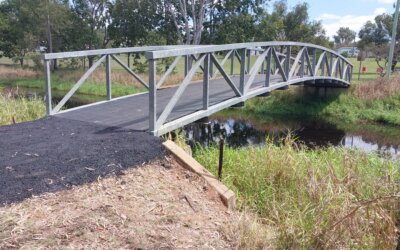 Harkness Creek Footbridge Reopens