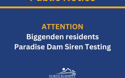 Paradise Dam Siren Testing