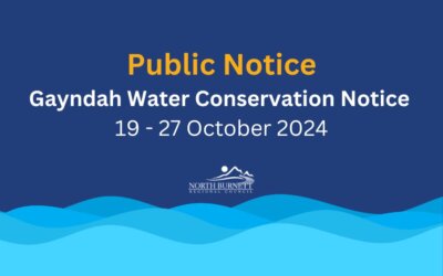 Gayndah Water Conservation Notice